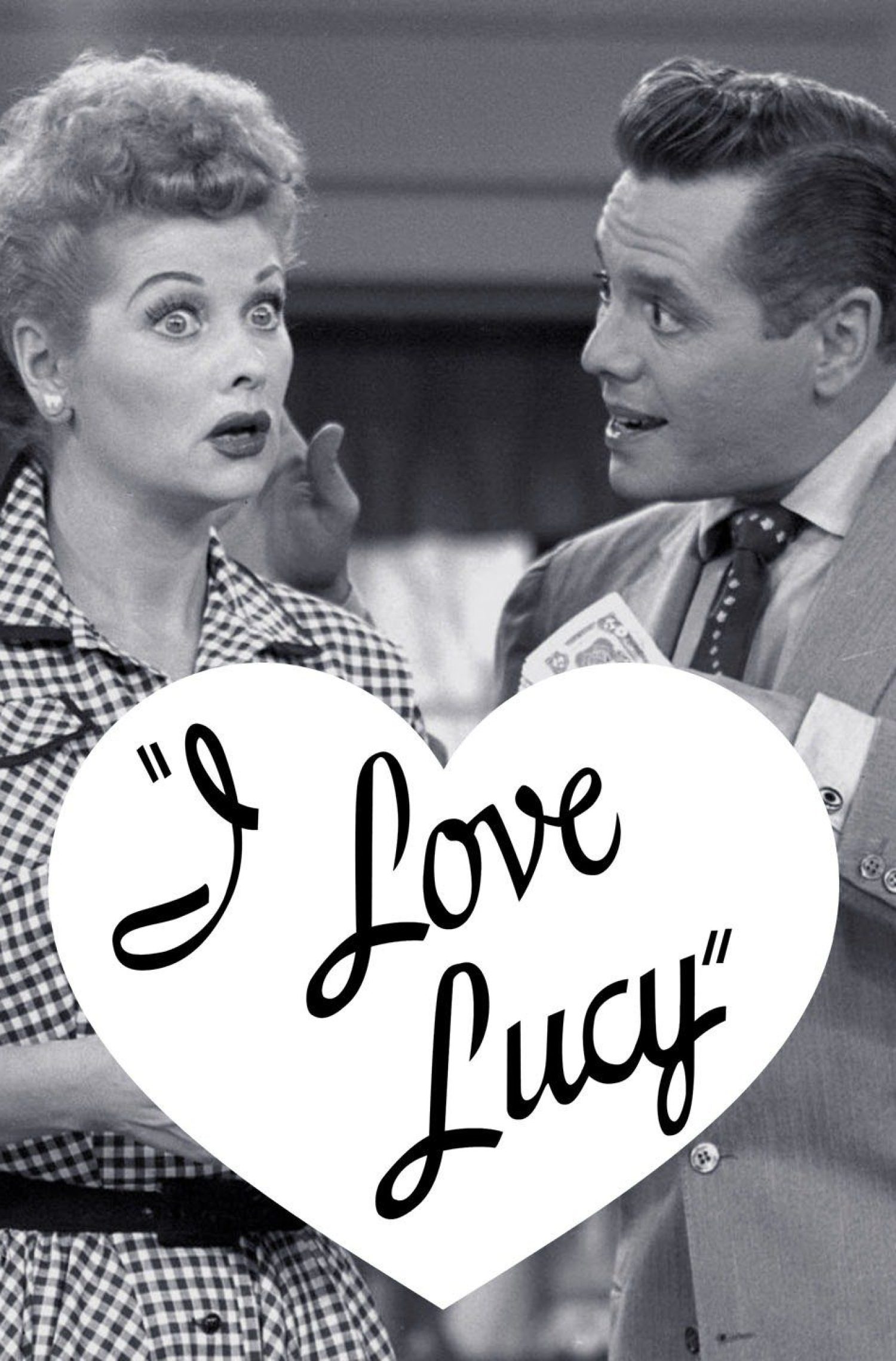 I LOVE LUCY  Lucille Ball and Desi Arnaz. September 21, 1954. Copyright CBS Broadcasting Inc. All Rights Reserved. Credit: CBS Photo Archive.